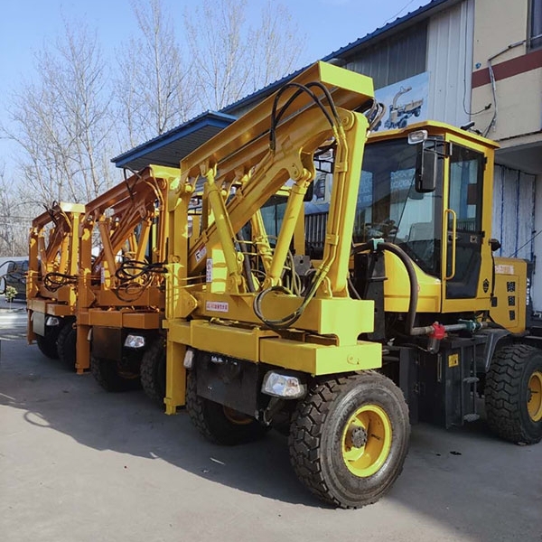 公路護欄打樁機
